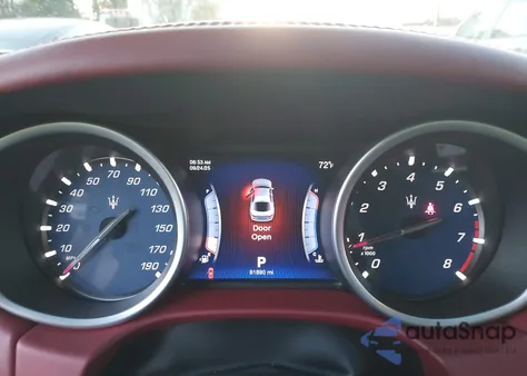 2016 Maserati Ghibli z USA, uszkodzony, nr VIN ZAM57XSAXG1172407